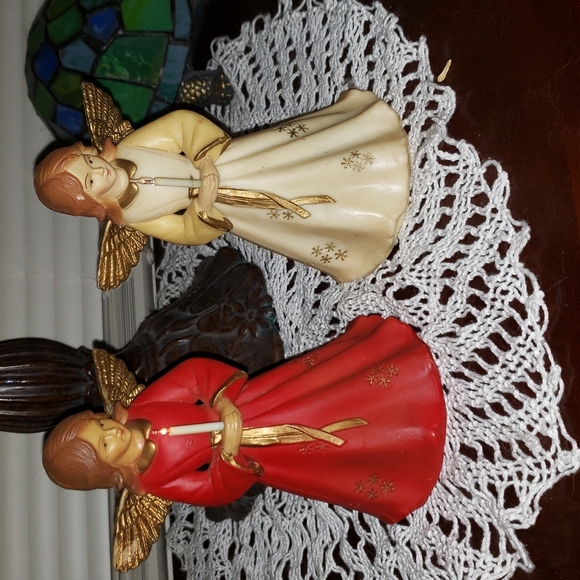 Vintage Radiant Candlelight Angels - Picture 2 of 12